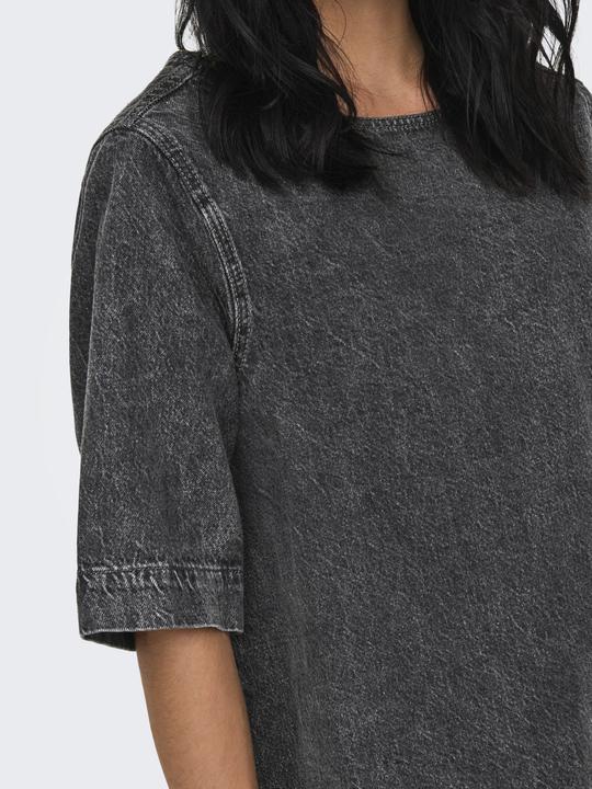 Produktbild Only Volumiger Fit Rundhals Kurzes Kleid Jeanskleid (M)