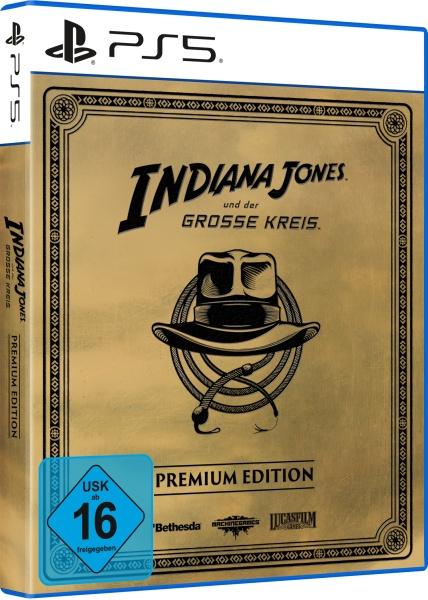 Bethesda Indiana Jones und der grosse Kreis Premium Edition (PS5) (USK) (PS5, DE)