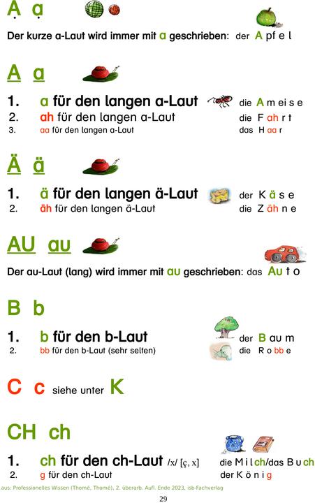 Produktbild Professionelles Wissen über Rechtschreibung für Schule und Förderung (Deutsch, Günther Thomé, Dorothea Thomé, 2022)