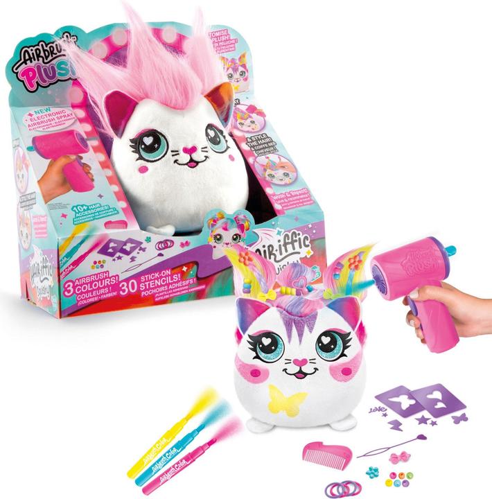 Airbrush Plush - Hair'iffic 17cm Squish Pal - Precious (1040112) (17 cm)