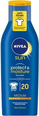 Actual product image NIVEA Sun Moisturising Lotion SPF 20 200ml (Sun lotion, SPF 20, 200 ml)