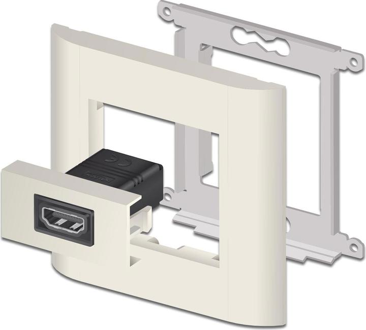 Actual product image Delock Easy 45 snap-in module (HDMI, 2.25 cm)