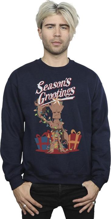 Immagine prodotto Comics Groot Season's Grootings Felpa Uomo (5XL)