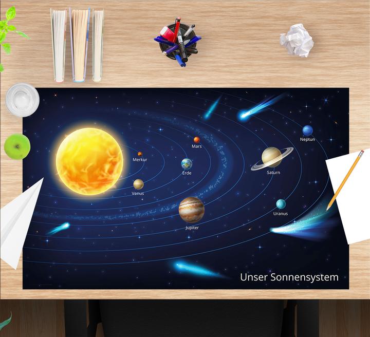 Produktbild CoverYourDesk Schreibtischunterlage Sun System (65 x 40 cm)