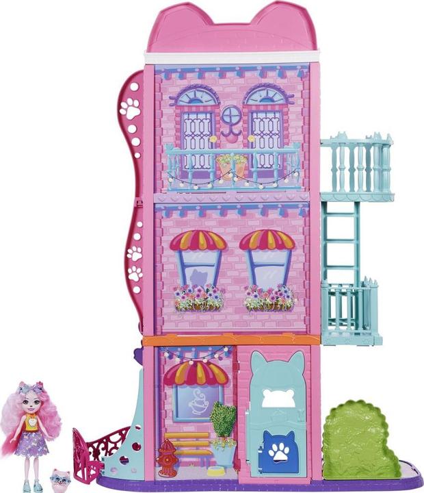 Image du produit Enchantimals Ensemble de jeu Maison de ville & Café