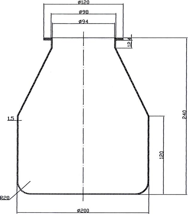 Produktbild Wiltec Membran Hauswasserwerk 20-24 L Druckkessel Membrankessel Gummiblase EPDM (Hauswasserpumpe)