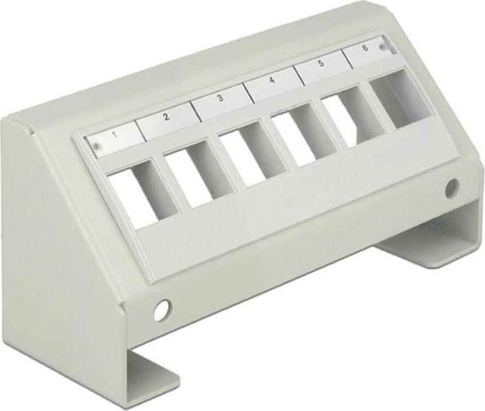 Image du produit Delock Boîtier vide Keystone Multimédia (Colliers de serrage)