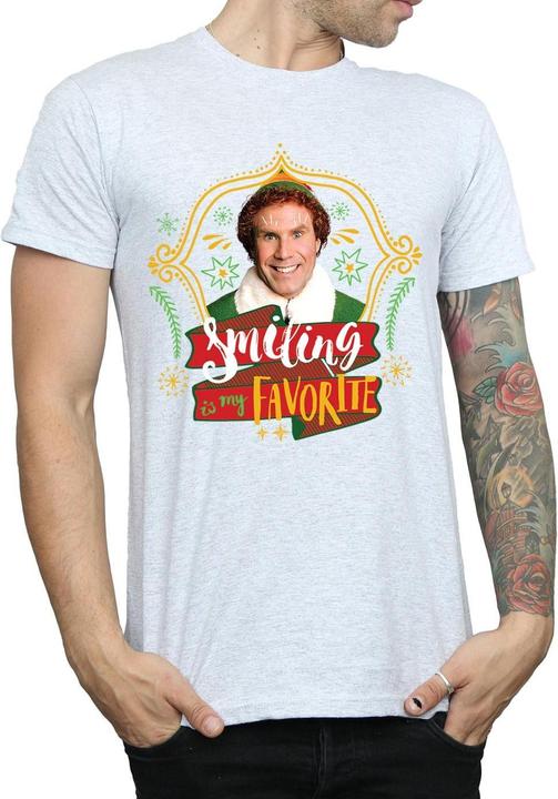 Immagine prodotto Elf Buddy Smiling Maglietta Uomo (XXL)