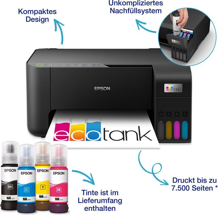 Produktbild Epson EcoTank ET-2860 (Tintentank, Farbe)