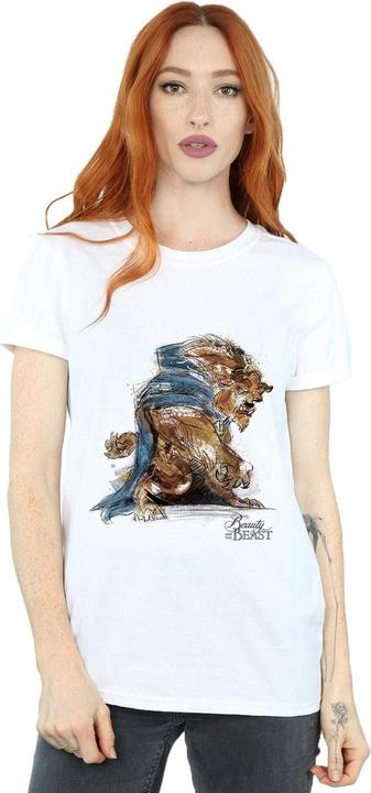 Produktbild Disney Beauty And The Beast Beast Sketch TShirt (S)