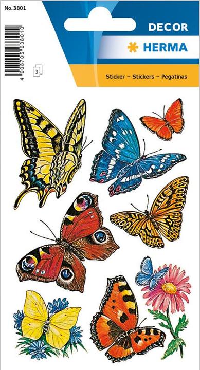 Produktbild HERMA Sticker Schmetterlinge