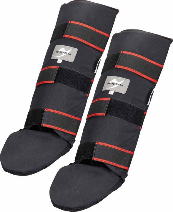 Actual product image Ju-Sports Muay Thai fabric shin guards (XL)