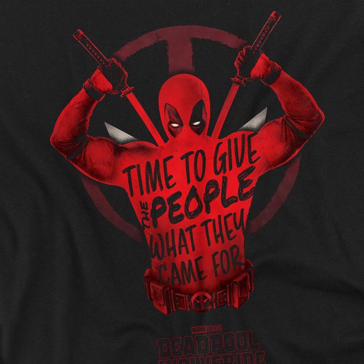 Immagine prodotto Deadpool & Wolverine Give The People Maglietta Deadpool Adulto Unisex (L)