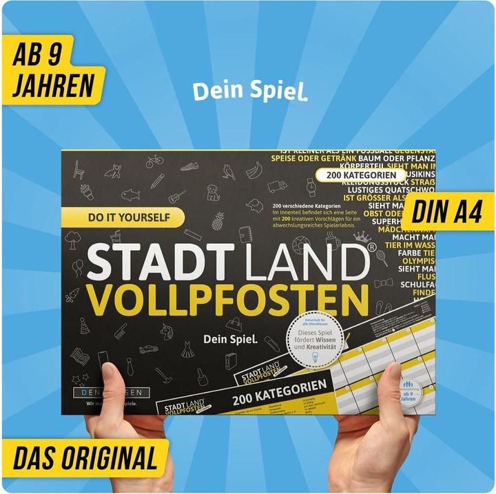 Actual product image Denkriesen City Land Full of Bollocks - Do It Yourself Edition - Your Game (German)