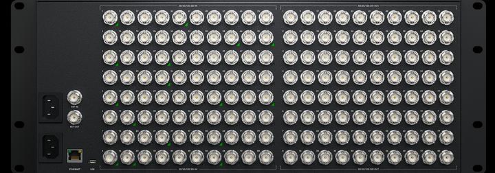 Actual product image Blackmagic Videohub 80x80 12G