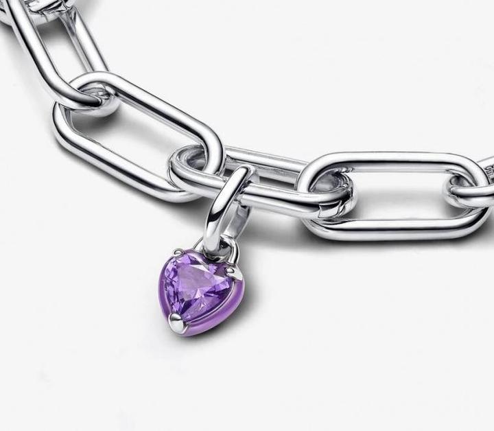 Immagine prodotto Pandora ME Cuore del Chakra Viola Mini (Smalto, Argento 925)
