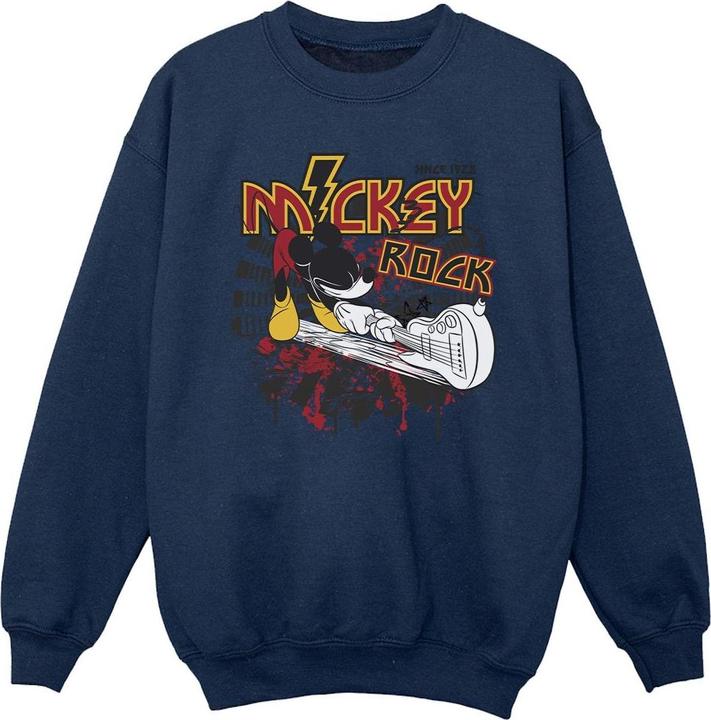 Immagine prodotto Disney Mickey Mouse Smash Guitar Rock Felpa Ragazze (140, 146)