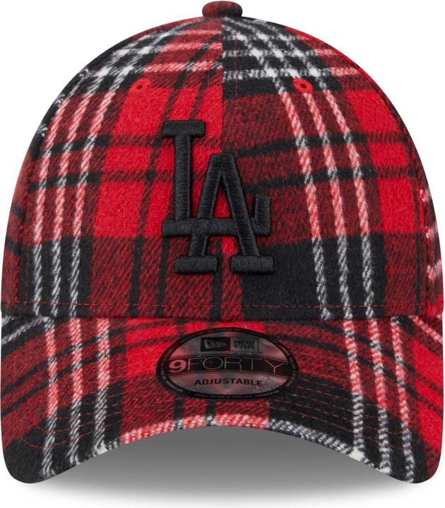 Image du produit New Era Casquette 9Forty Strapback - Glencheck Los Angeles Dodgers (Taille unique)