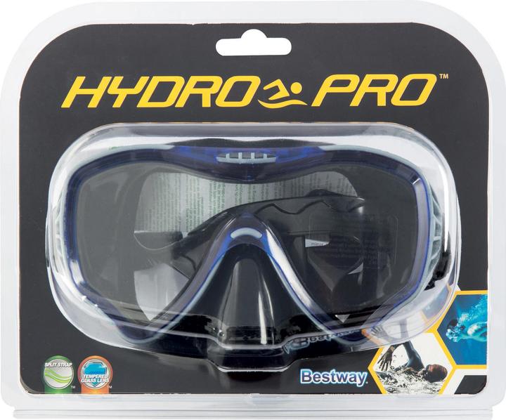 Actual product image Bestway Submira Dive Mask, Adults, Full face mask, Freediving, Tempered glass, Black, Blue, Red, 14