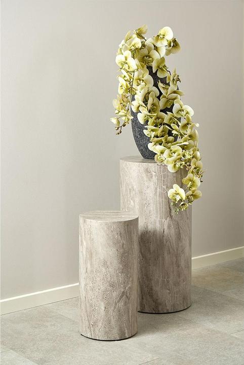 Actual product image AC Design Dice Podest Basel-Stoff beige 24, Basis