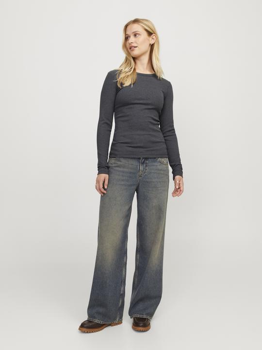 Actual product image JJXX Jxfreya Str Ls Rib Tee Jrs Noos (XS)