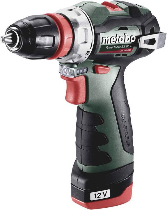 Actual product image Metabo PowerMaxx BS BL Q cordless drill driver (601749500) (Rechargeable battery operated)