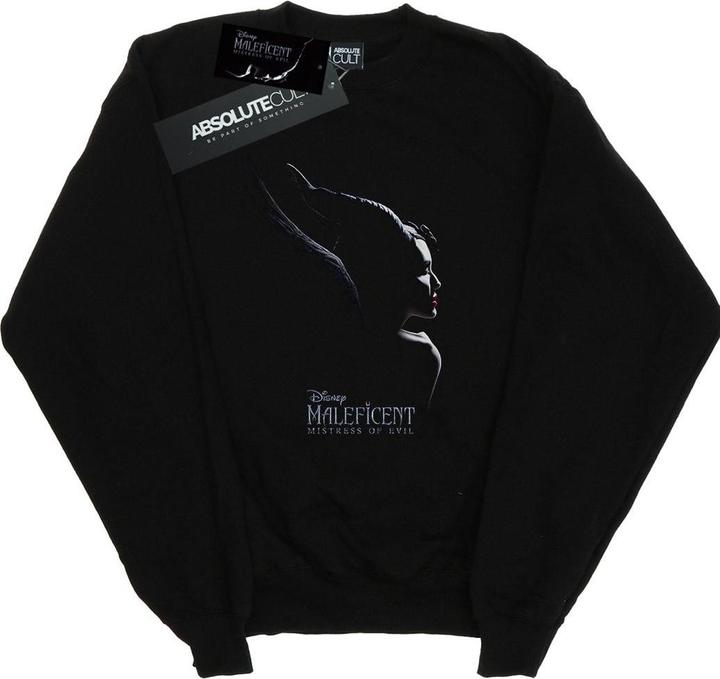 Actual product image Disney Mens Maleficent Mistress Of Evil Poster Sweatshirt (XL)