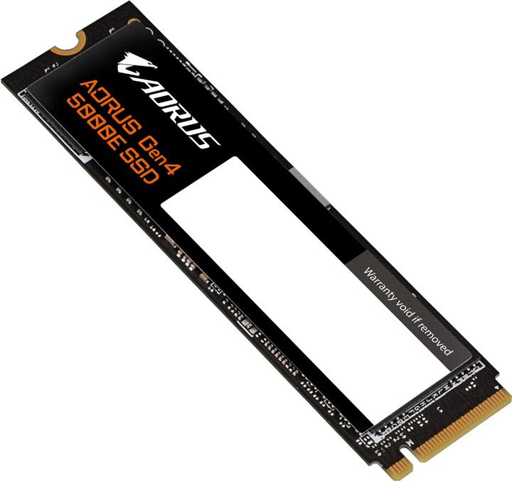 Image du produit Gigabyte SSD GBT AORUS 5000E M.2 500GB PCIe Gen4x4 2280 (500 Go, M.2 2280)