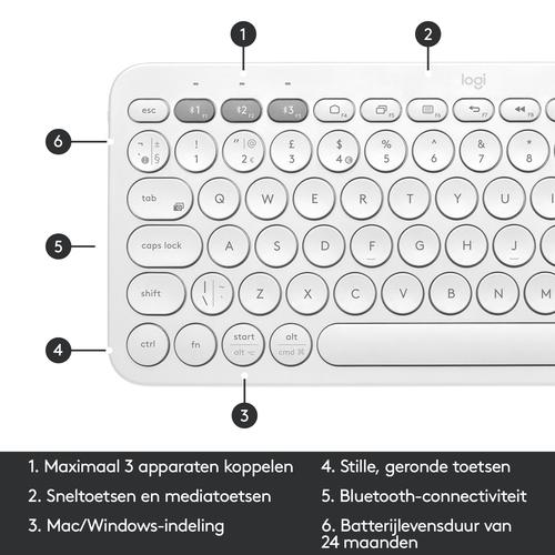 Produktbild Logitech K380 (Eng. Int., Kabellos)