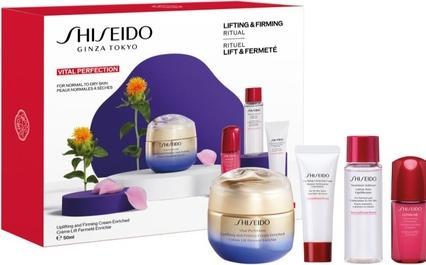 Actual product image Shiseido Gift set of care for normal to dry skin Vital Perfection Enriched Value Set
