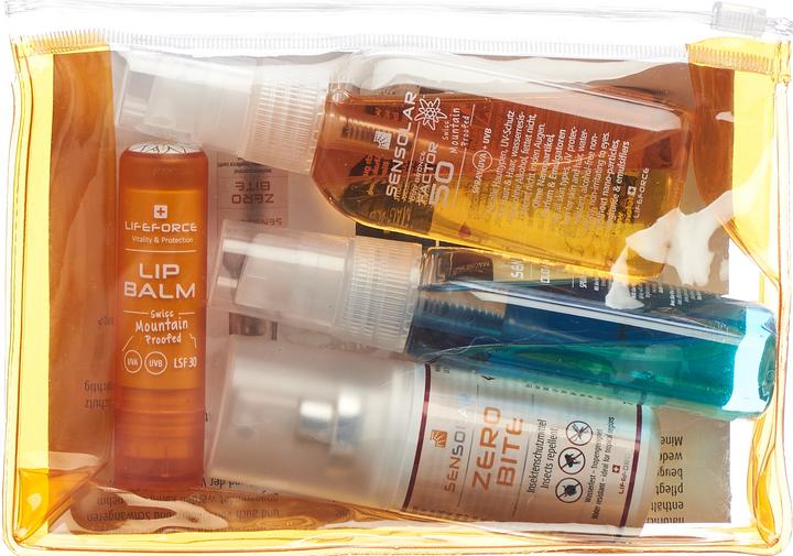 Image du produit Sensolar Kit de téléphone portable (Spray solaire, Stick solaire, SPF 50, 130 ml, 218 g)