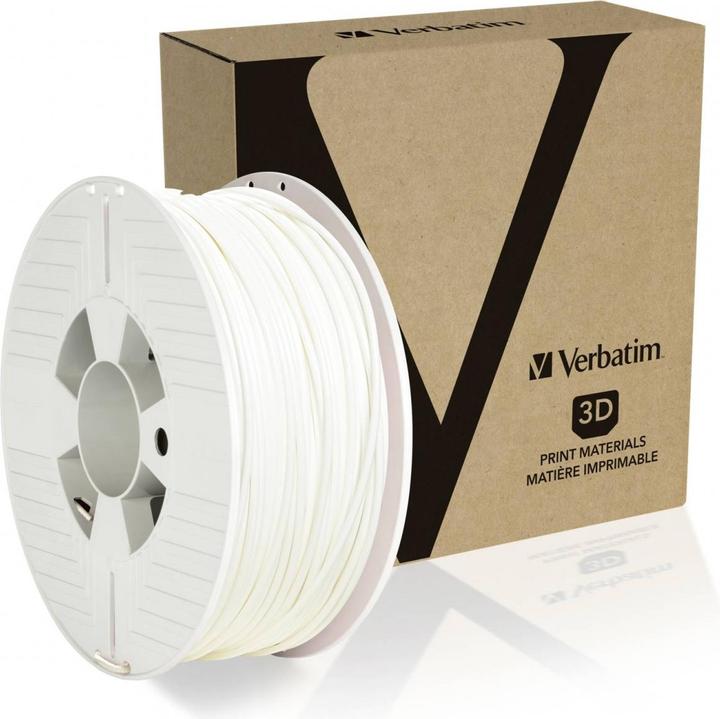Actual product image Verbatim Filament (PLA, 2.85 mm, 1000 g, White)