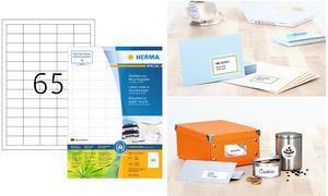 Produktbild HERMA Recycling Adressetiketten A4