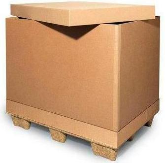 Actual product image Transpak Pallet ring 2-shaft dimensions 1205x805x700mm quality 2.40BC brown Fefco 0501 (5 x)