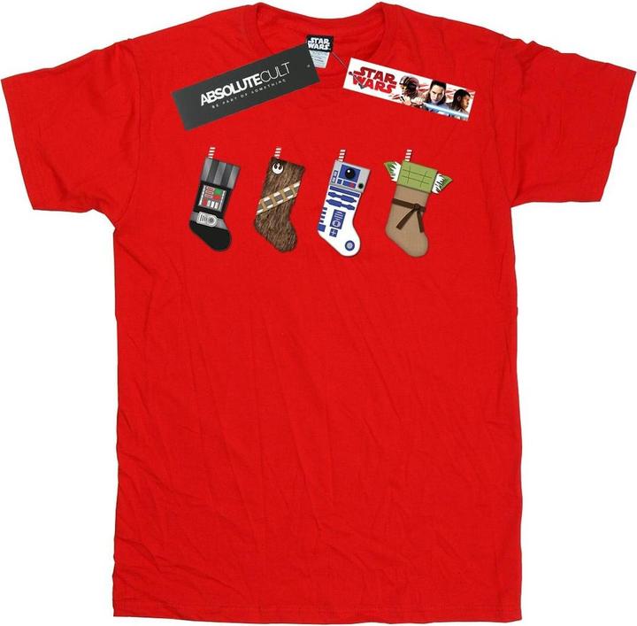 Immagine prodotto Star Wars Christmas Stockings Maglietta Uomo (M)