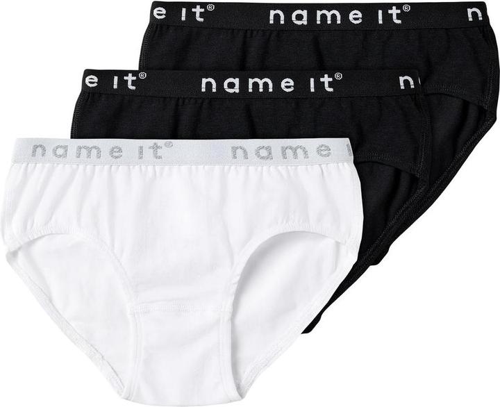 Image du produit Name it Nkfbriefs 3p Black Noos (104, Lot de 3)