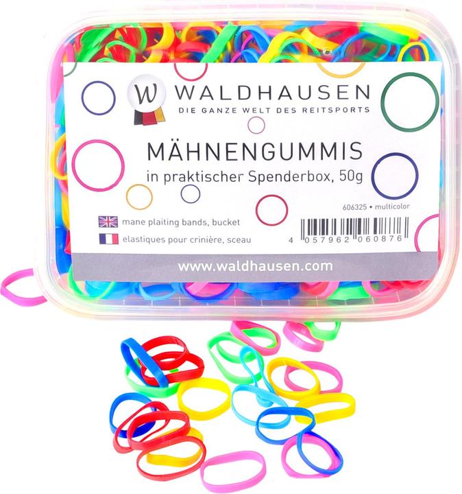 Produktbild Waldhausen Extra breite Haargummis mit Spenderbox