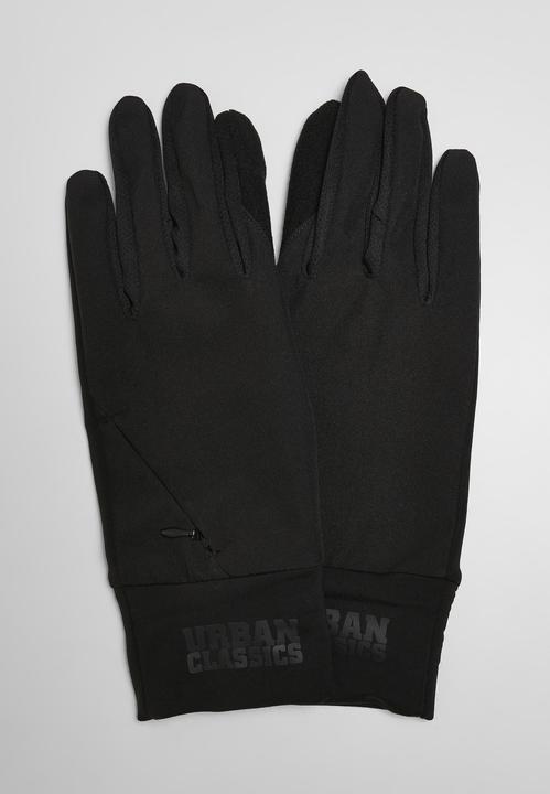 Actual product image Urban Classics Logo Cuff Performance Gloves (S, M)