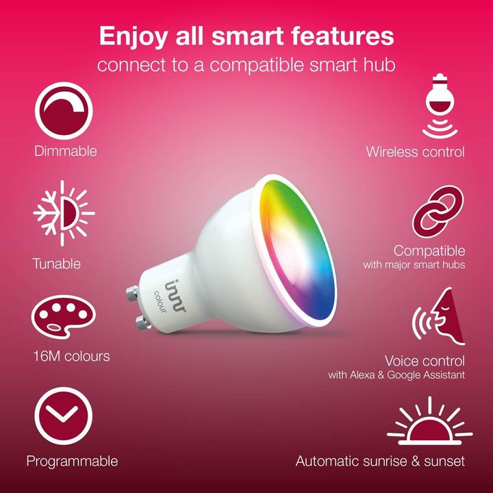 Actual product image Innr smart spot (GU10, 6 W, 350 lm, 1 x, G)