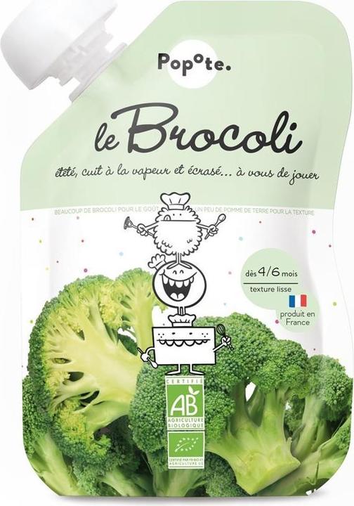 Popote Quetschie Broccoli BIO (120 g)