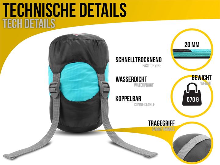 Image du produit Normani Ultralight-Schlafsack Runty (210 cm)