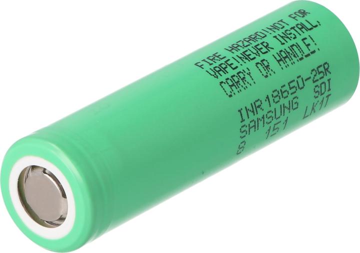 Immagine prodotto Samsung Batteria INR18650 25R, non protetta (18650, 2500 mAh)