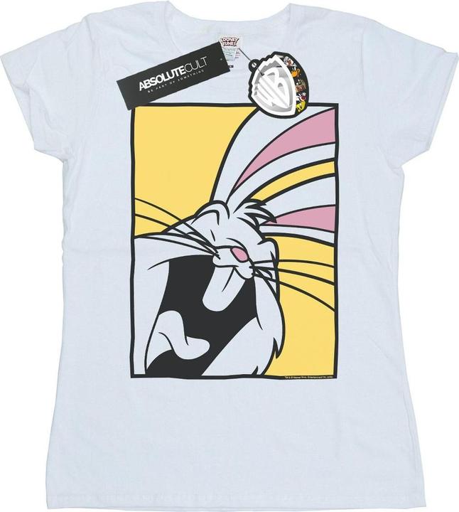 Immagine prodotto Looney Tunes Bugs Bunny Laughing Maglietta Donna (M)