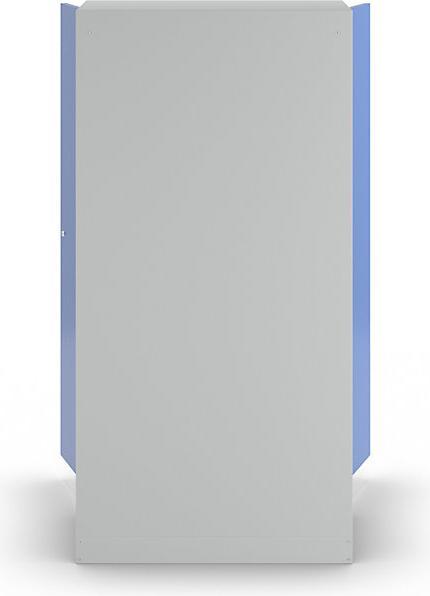 Actual product image MBA-System JUMBO equipment and cleaning cupboard, solid panel doors / 2 shelf boxes, light (45 cm, 112 cm)
