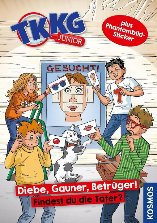 Actual product image Kosmos TKKG Junior, Diebe, Gauner, Betrüger! (German, Benjamin Tannenberg, 2020)