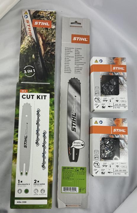 Stihl CUT KIT 8 MSA220 30050009906, 30050004809 + 36160000050 (Chainsaw, Garden machinery spare parts)