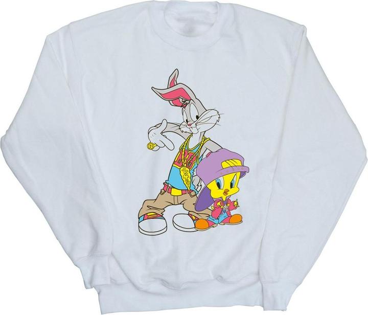 Produktbild Looney Tunes Bugs And Tweety Hip Hop Sweatshirt Mädchen (140, 146)