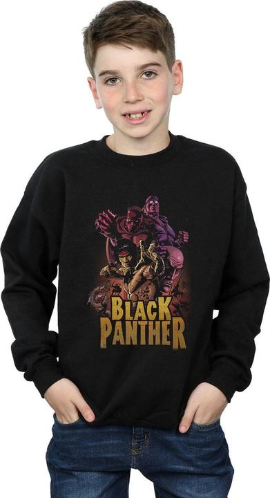 Image du produit - Sweat BLACK PANTHER NINJA - Garçon (140, 146)