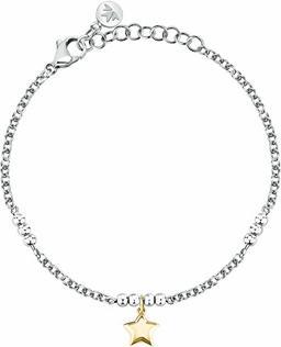 Image du produit Morellato Bracelet en acier avec étoile plaquée or Talismani Saix27