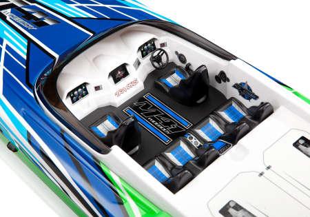 Image du produit Traxxas DCB M41 40 pouces Catamaran Brushless Vert/Bleu